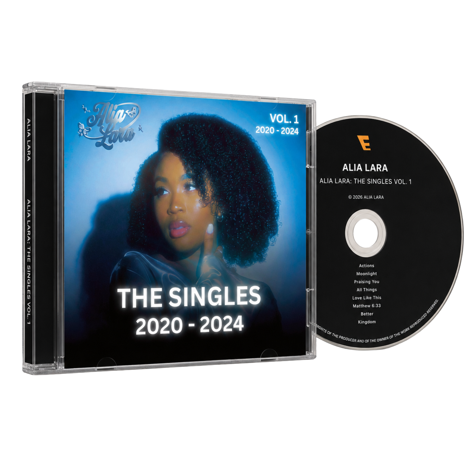 ALIA LARA: The Singles Vol. 1 CD + Booklet