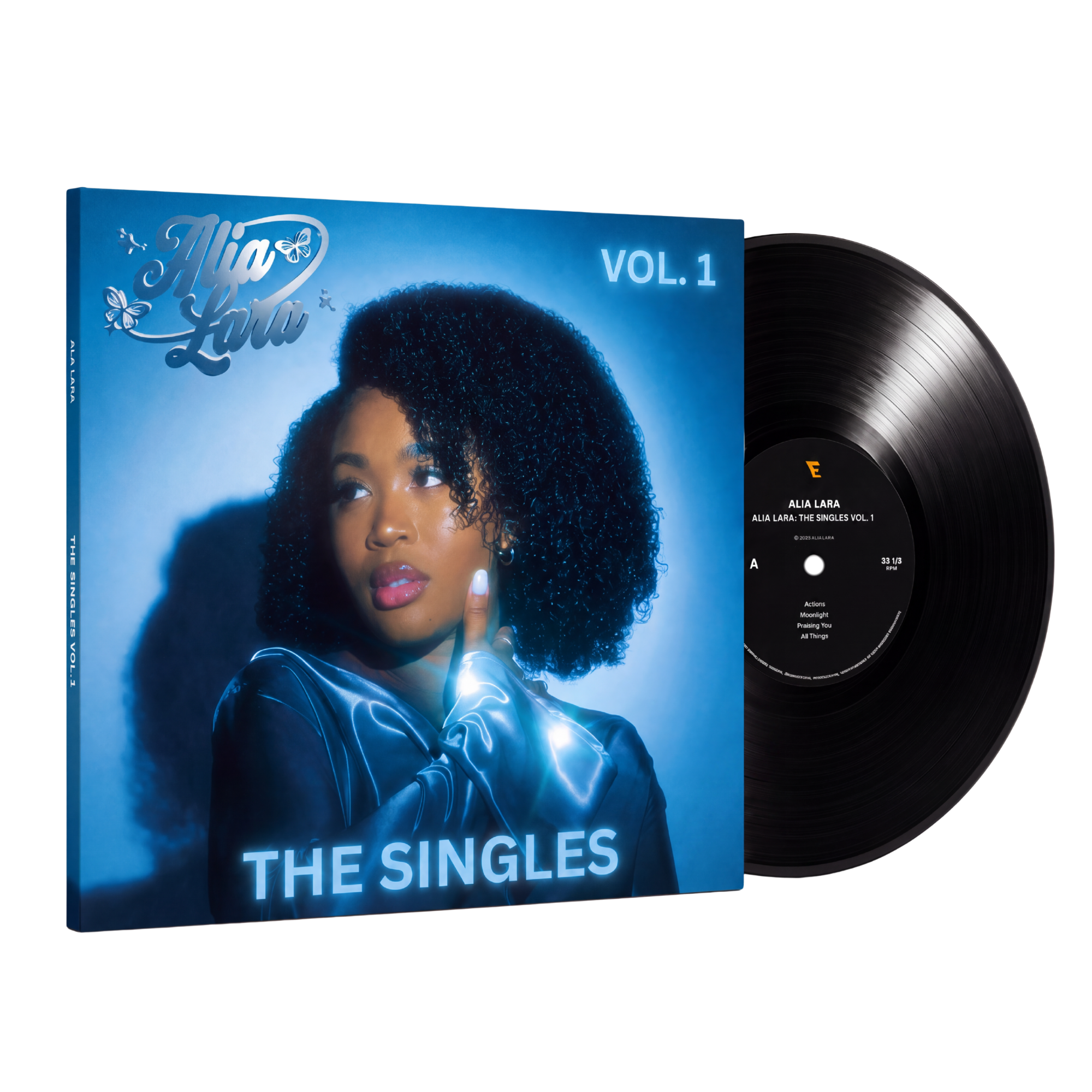 ALIA LARA: The Singles Vol. 1 Vinyl + Booklet